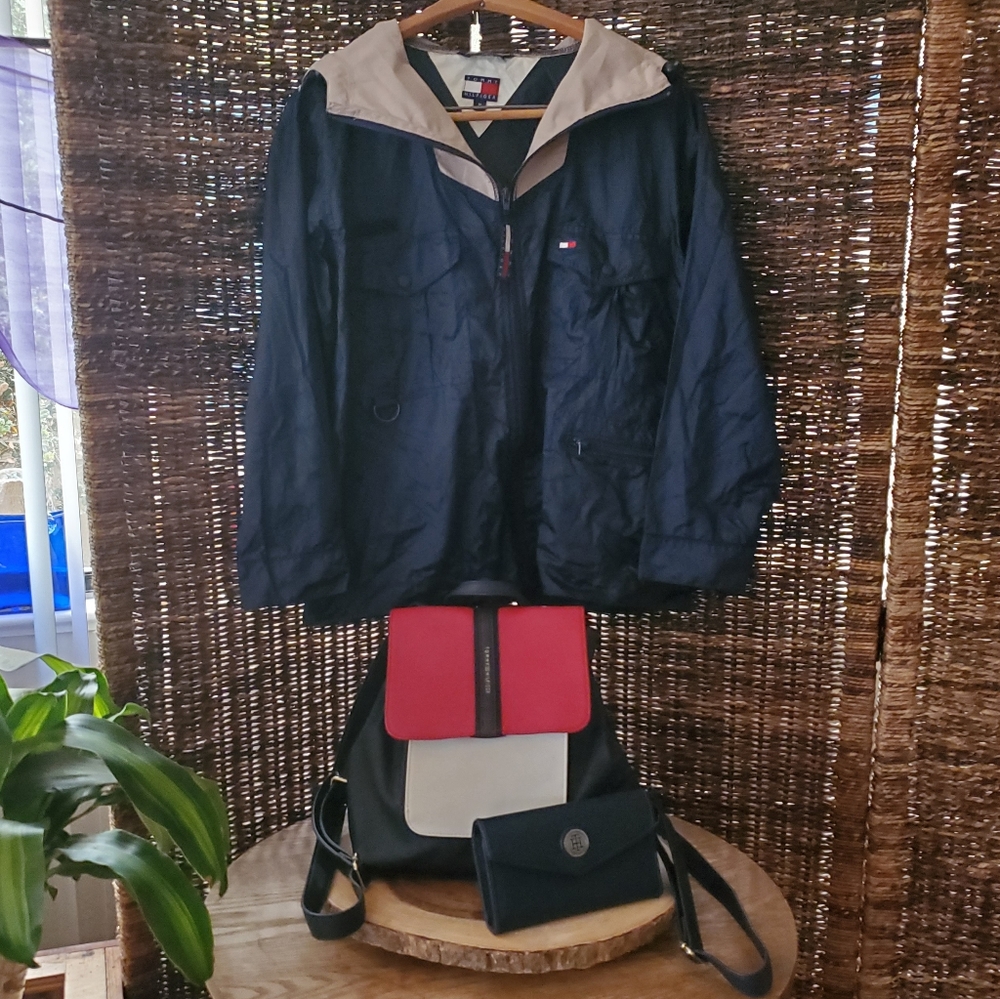 Tommy Hilfiger Windbreaker Foldable Pouch Jacket◇